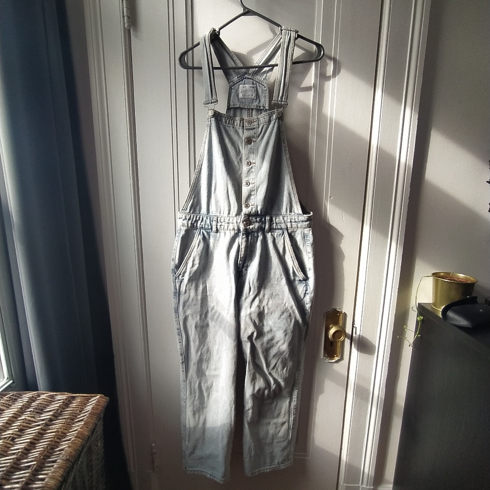 Denim overalls